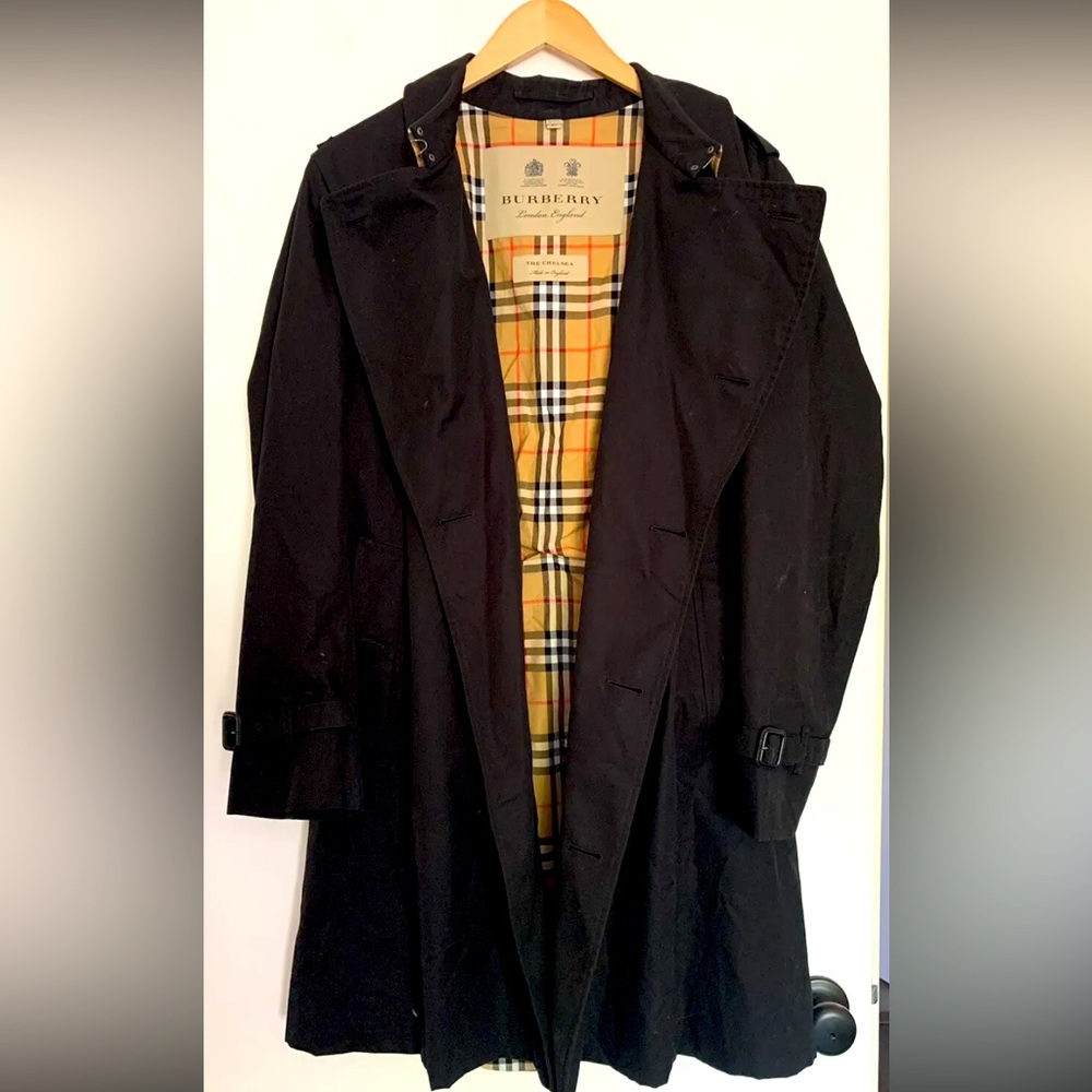 Burberry Chelsea Heritage Mid Length Trench Coat Men's Size 54